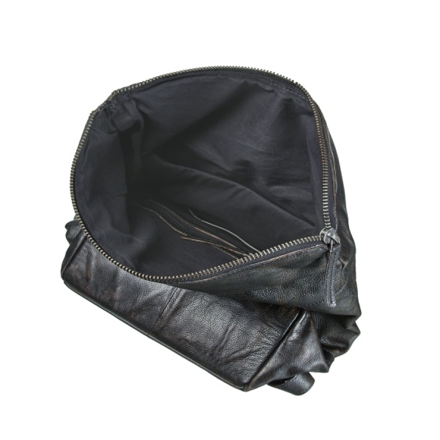 ROLLTOP BACKPACK BLACK Rucksacktasche